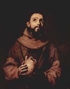 Jose de Ribera Hl. Franz von Assisi Sweden oil painting artist